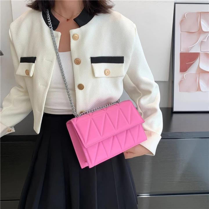 Immagine prodotto Only-Bags.Store Mode Trend Crossbody Einzeltasche Kette Kleine quadratische Tasche