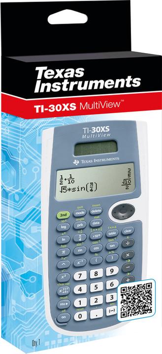 Image du produit TI Calculateur scientifique (Cellules solaires, Piles)