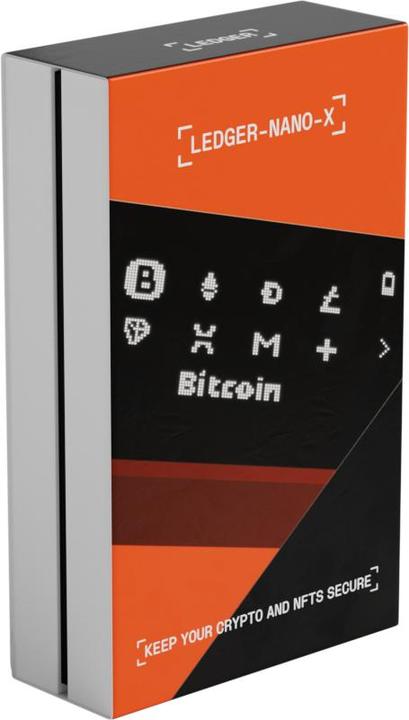 Actual product image Ledger Nano X - Onyx black (Bitcoin, Litecoin, Ubiq, Bitcoin cash, Komodo, Zcash, Ethereum Classic, Ether, Vertcoin, Stellar, Neo, Dash)