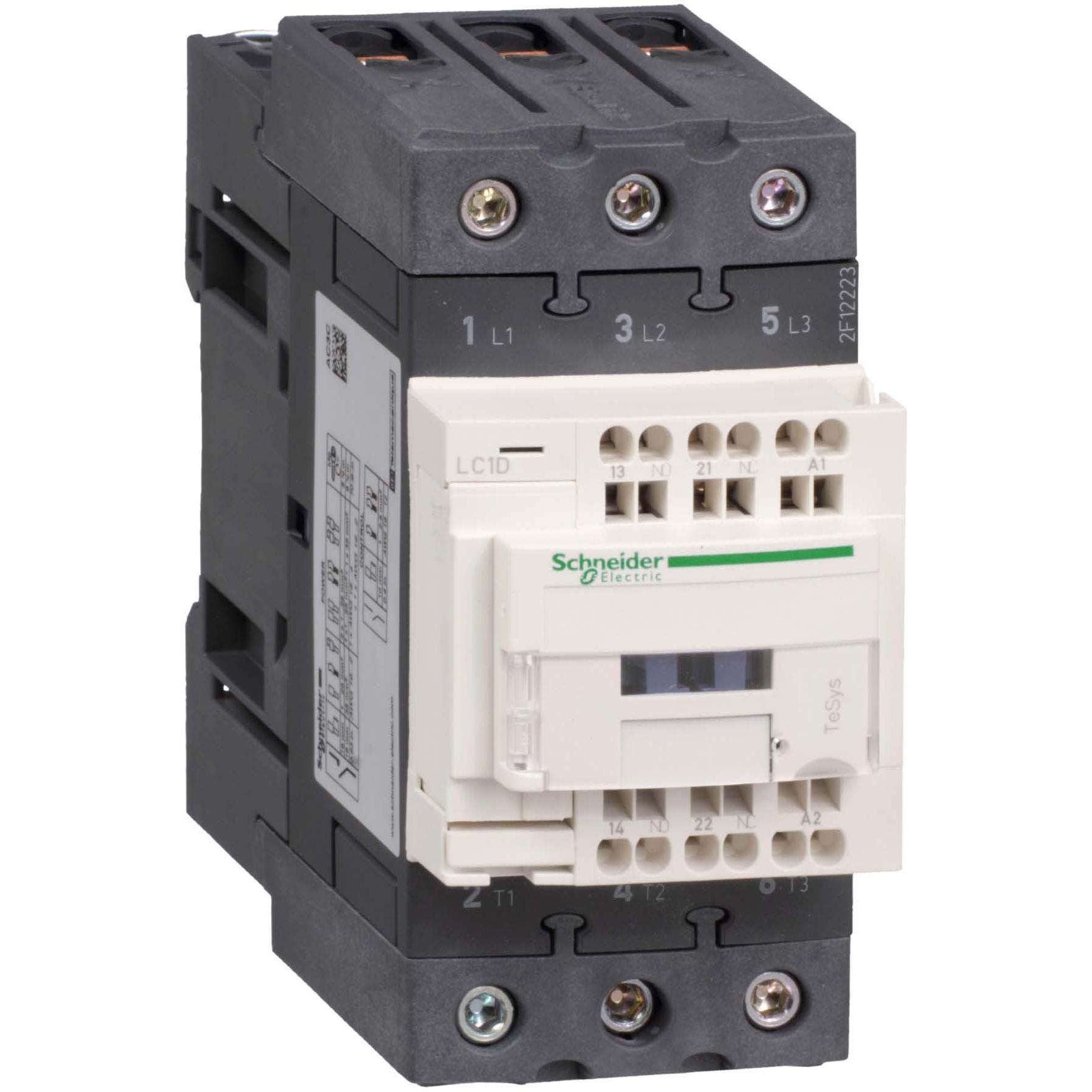 Schneider Electric Leistungsschütz, 3p+1S+1Ö, LC1D65A3FD, Relais