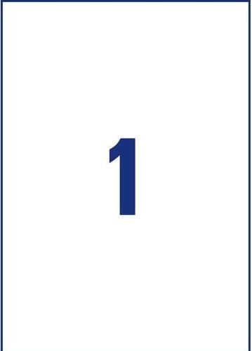 Actual product image Avery Photo labels A4