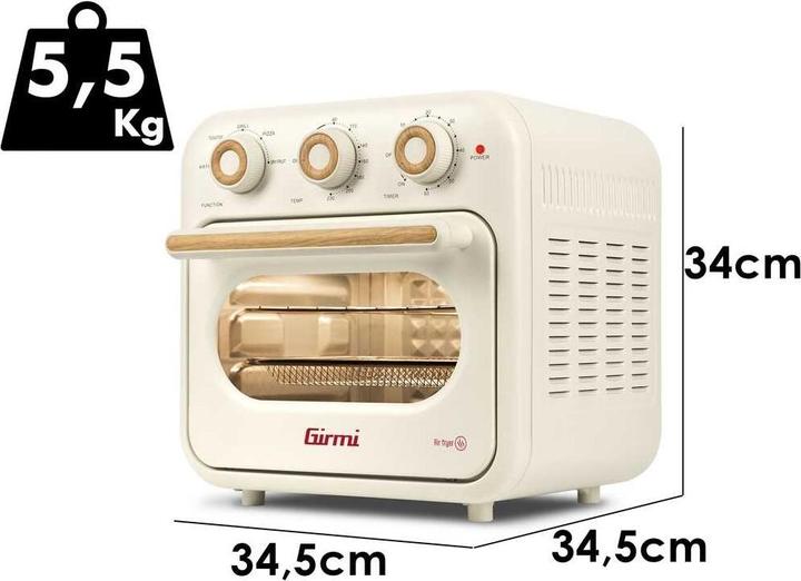 Produktbild Girmi Friggitrice ad Aria e Forno Multifunzionale FG28