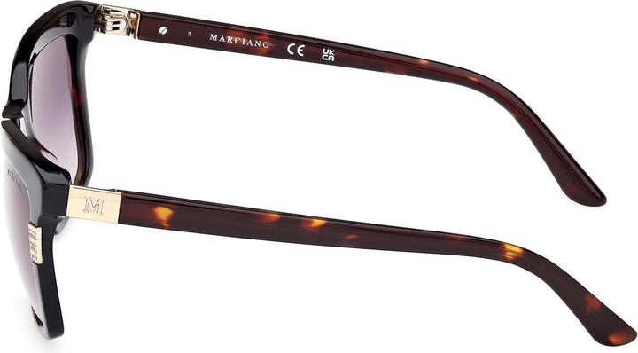 Produktbild Guess by Marciano Frau Acetat Schwarz Rauch Quadratisch Normal