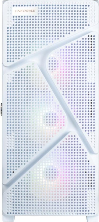Produktbild Enermax MarbleShell MS21 ARGB (wei?, Tempered Glass) (Mini-ITX, mATX)