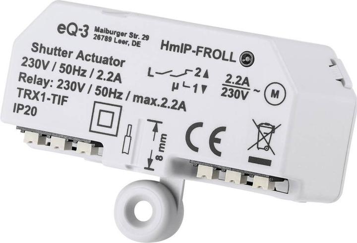 Produktbild Homematic IP Set bestehend aus 5x Rollladenaktor – Unterputz HmIP-FROLL (Rolladenaktor)