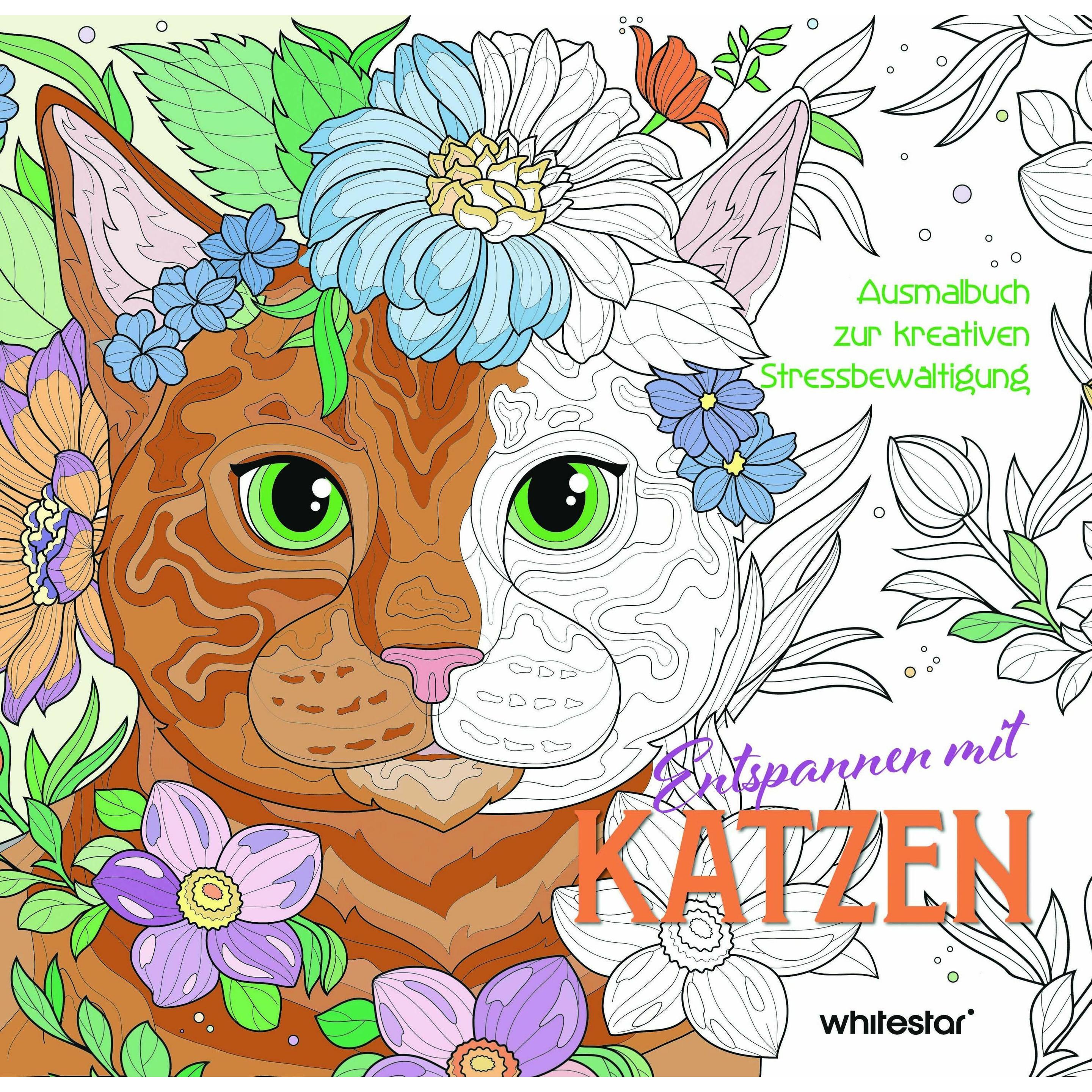 White Star Entspannen mit Katzen