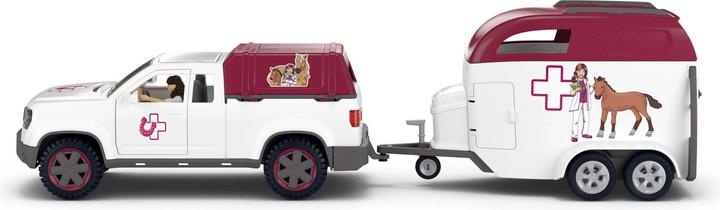 Actual product image Schleich Mobile Tierärztin mit Anhänger