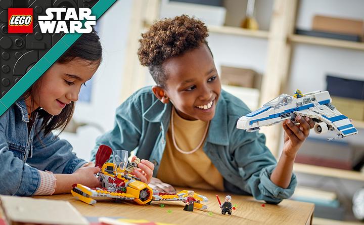 Produktbild LEGO New Republic E-Wing vs. Shin Hatis Starfighter (75364, LEGO Star Wars)