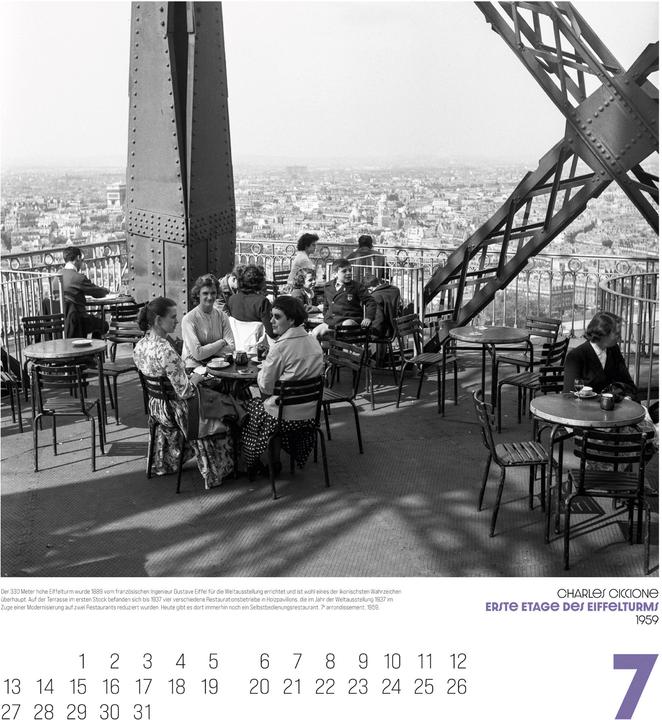 Produktbild Paris, mon amour Kalender 2026 (48 x 54 cm, Harter Einband, Deutsch)