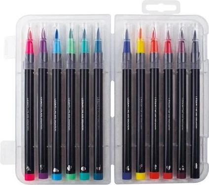 Immagine prodotto Legami Pennarello (Arancia, Marrone, azzurro, Verde chiaro, Rosso, Verde scuro, Nero, Blu chiaro, Viola, Blu, Giallo, Rosa, 12 x)
