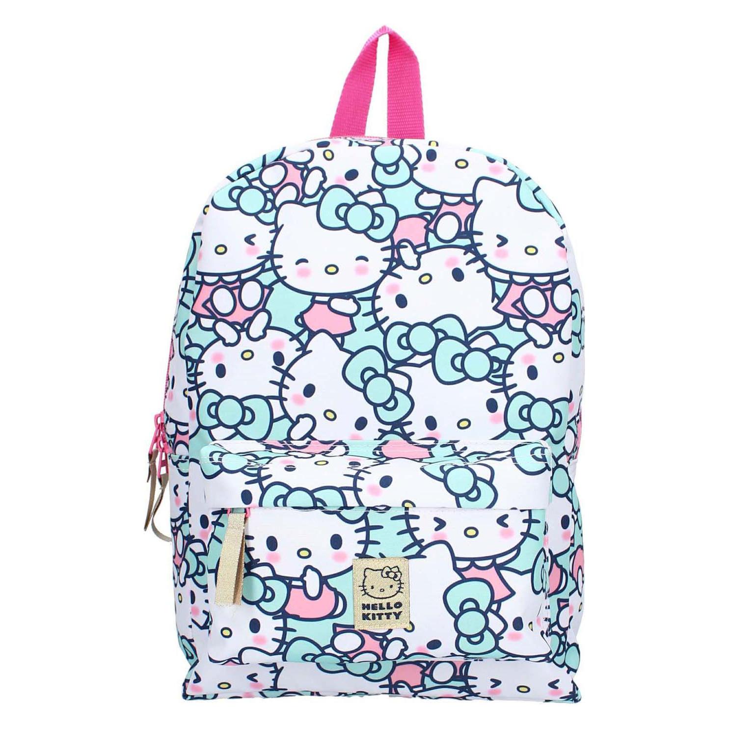 Vadobag, Kleutertas, Hello Kitty - Vrolijk - Multi-Print - Sac à Dos, Veelkleurig
