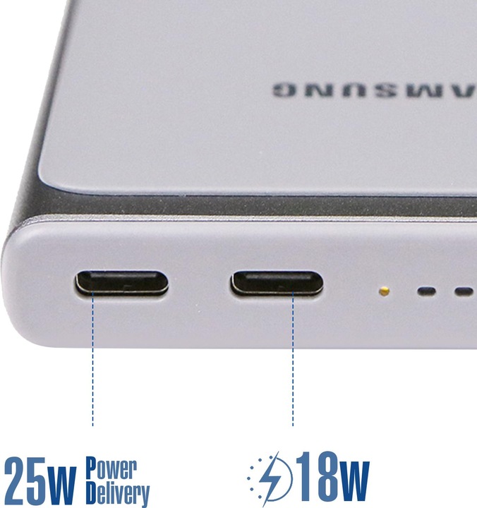 Produktbild Samsung Induktive Powerbank EB-U3300 (10000 mAh, 25 W, 37 Wh)