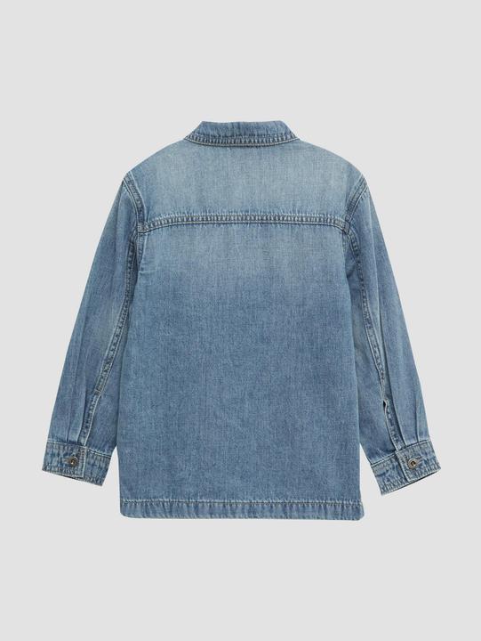 Produktbild S.Oliver Hemd Denim-Hemd im Used-Look (104, 110)