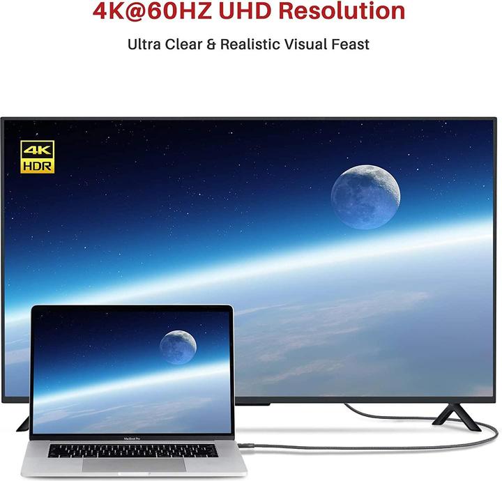 Produktbild Ivanky USB Typ C — HDMI (Typ A) (2 m, USB Typ C, HDMI, 2.0)