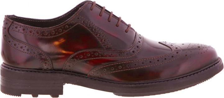 Image du produit Roamers Chaussures basses à lacets en cuir avec motif perforé (47)