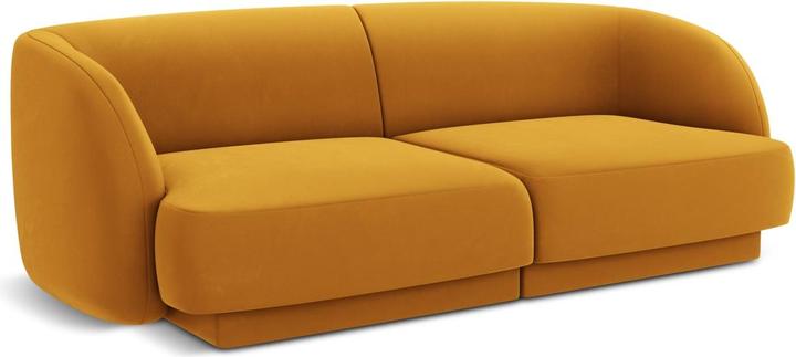 Actual product image Micadoni Velvet Sofa, "Miley", 2 Seats, 180x90x70Made in Europe (2 person sofa)