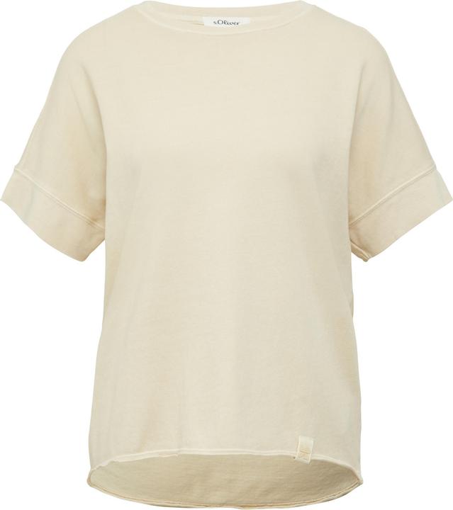 Produktbild S.Oliver T-Shirt Gewaschenes T-Shirt mit Ziernähten im Relaxed Fit (36)