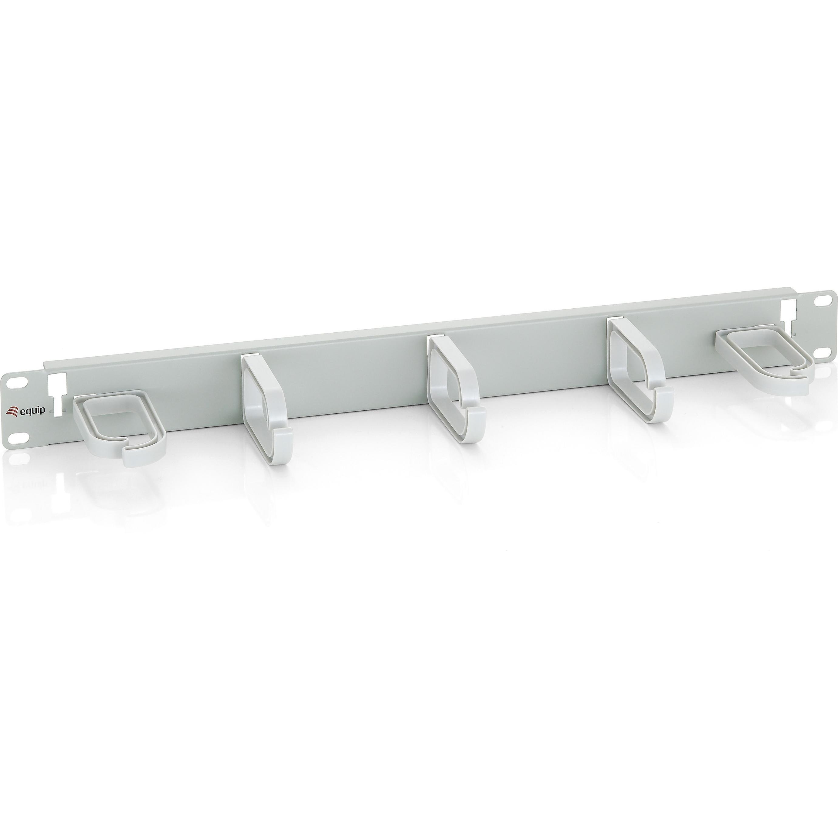 equip 327312 Rack Kabelmanagementtafel, Serverschrank Zubehör, Grau