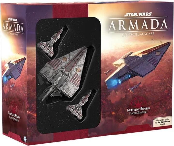 Actual product image FFG FFGD4330 - Galactic Republic - Starter Set for: Star Wars: Armada (DE edition) (German)