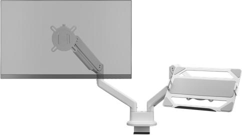 Produktbild One for All Monitor Halterung Solid Dual White DM 4220 (Tisch, 35", 10 kg)