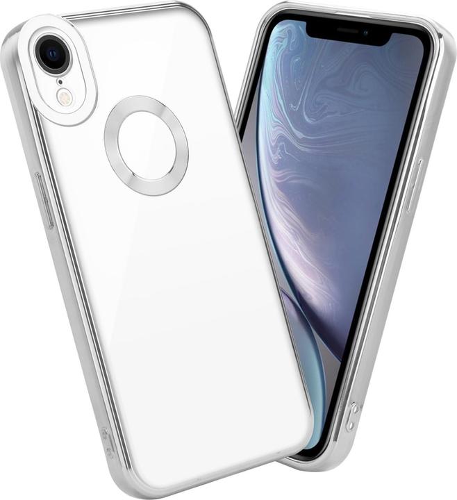 Actual product image Cadorabo TPU Chrome case with camera protection for Apple iPhone XR (Apple iPhone XR)