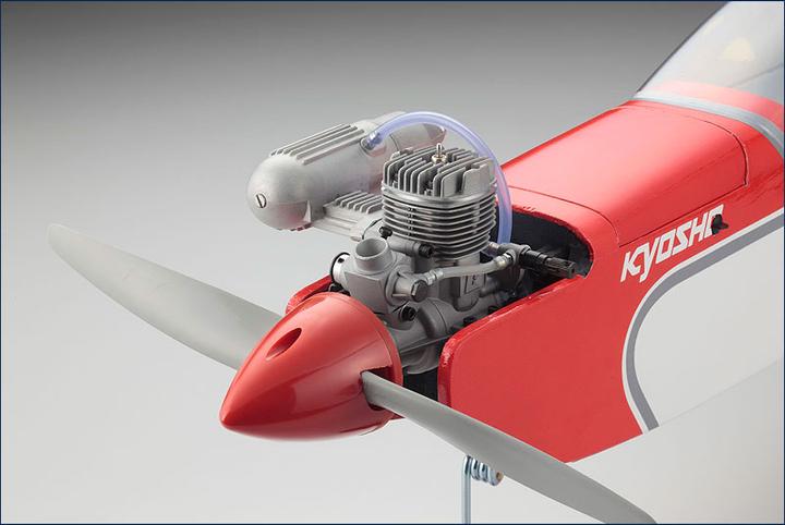 Actual product image Kyosho CALMATO Alpha 40 Sports EP/GP Compatible (Red) (Multi motor)