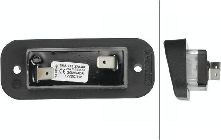 Immagine prodotto Hella Luce targa esterna a LED per CASE