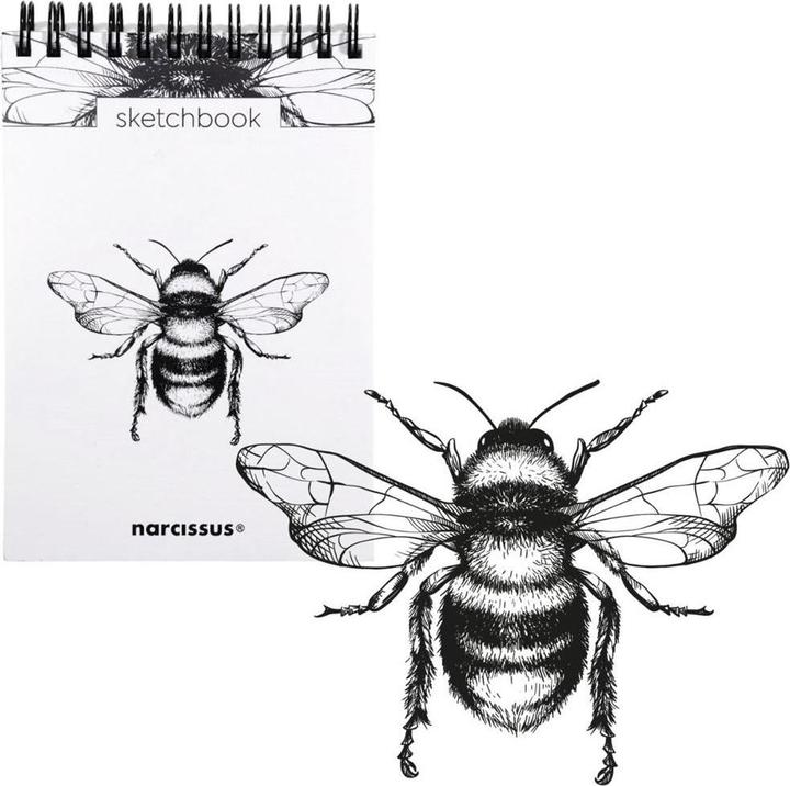 Actual product image Teka Spiral-Skizzenbuch A6/60K – Bzyk (A6, No binding)