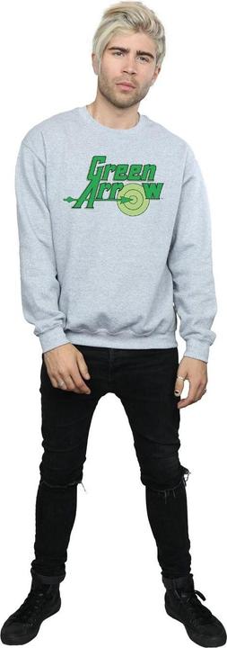 Image du produit - Sweat GREEN ARROW TEXT LOGO - Homme (L)