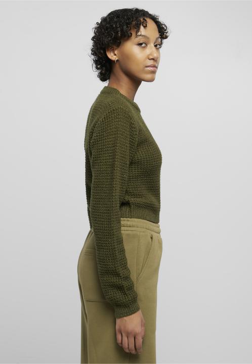 Actual product image Urban Classics Ladies Short Waffle Sweater (3XL)