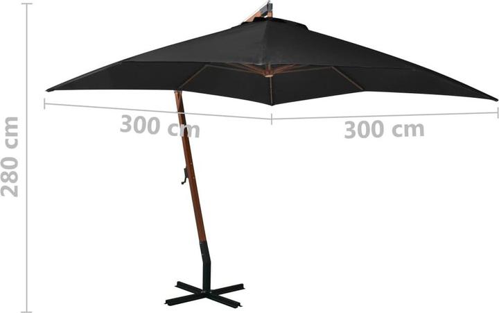 Produktbild vidaXL Sonnenschirm (3 m)