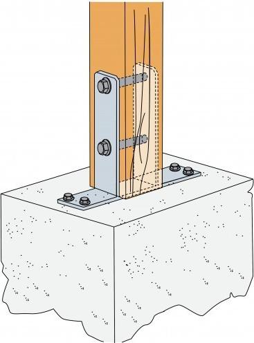 Image du produit Simpson Sst Ancre de poste (4 pcs)