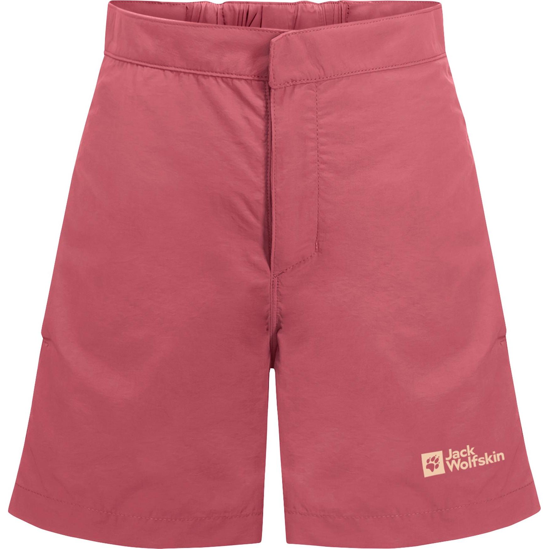 Jack Wolfskin, Unisex, Outdoorhose, Sun Shorts K (176), Rot, 176