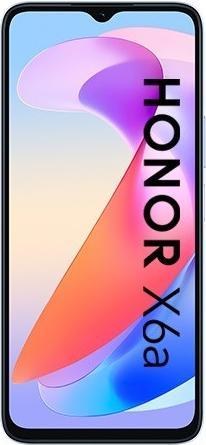 Actual product image Honor X6a (128 GB, Cyan, 6.56", Dual SIM, 4G)