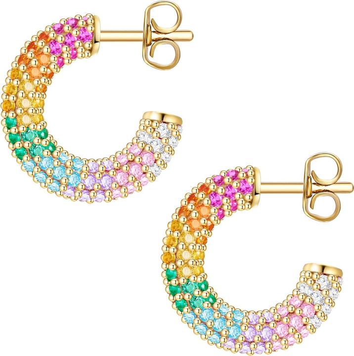 Image du produit Glanzstücke München Femme argent sterling zirconium or jaune - 29071 (Argent sterling 925/000)