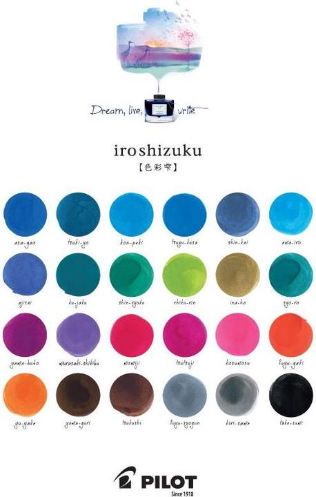 Image du produit Pilot Encre Iroshizuku Mini 15ml - ASA-GAO (Encrier, Bleu)