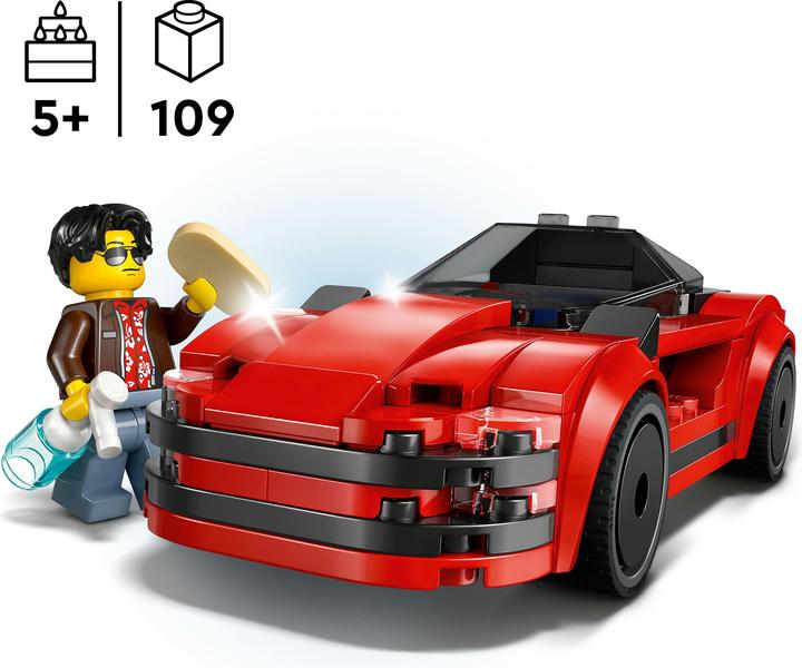 Immagine prodotto LEGO Roter Sportwagen (60448, LEGO City)