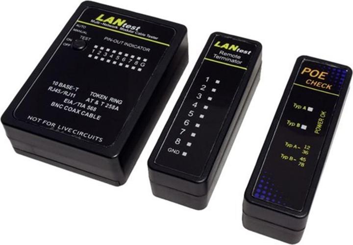 Image du produit Value Câble LANtest et testeur PoE