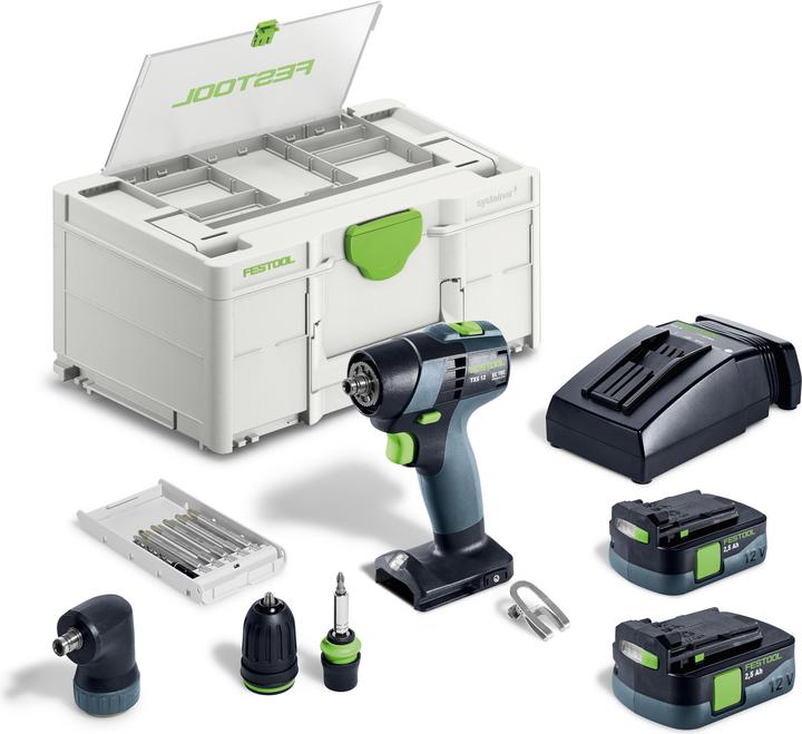 Actual product image Festool TXS 12 2.5 set (Drill driver)