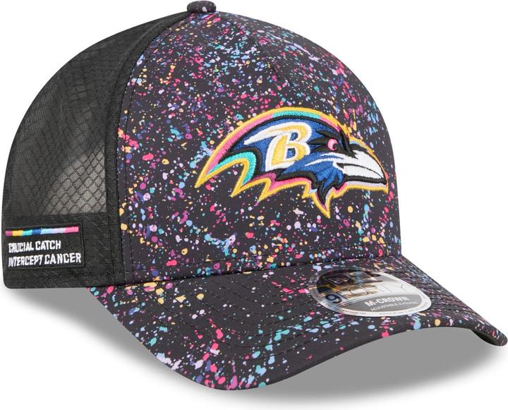 Produktbild New Era 9Forty M-Crown Trucker Cap Crucial Baltimore Ravens (One Size)