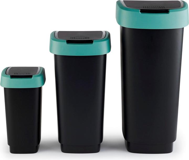 Productafbeelding Rotho Swingeimer 25L Twist maretak groen 1754405092 (25 l)