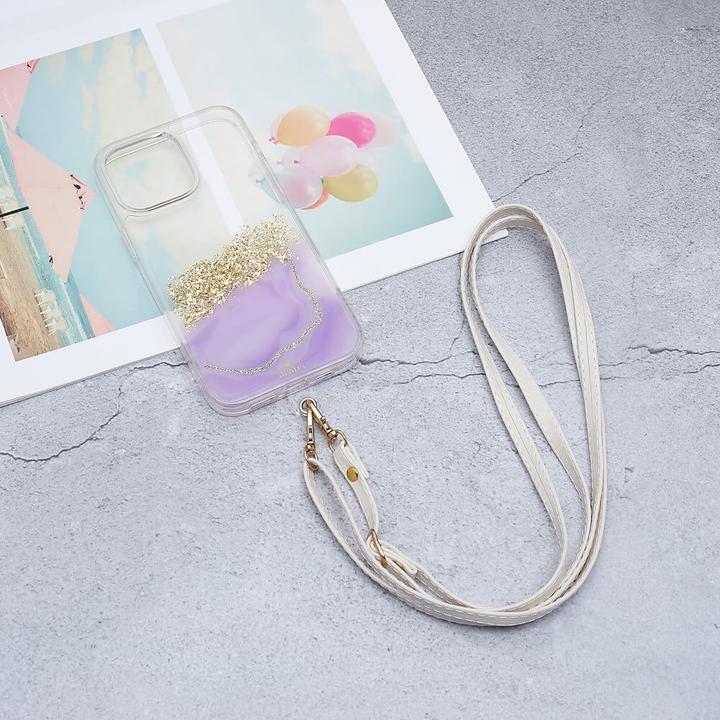 Actual product image Cover-Discount Universal imitation leather shoulder strap white