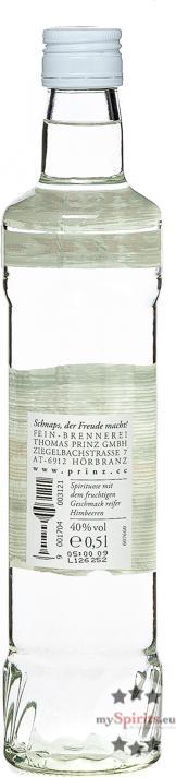 Actual product image Prinz Raspberry schnapps 0.5l