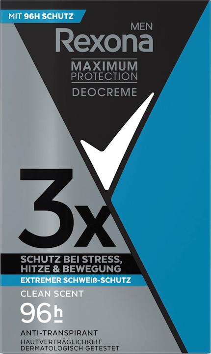 Actual product image Rexona maximum protection (Crème, 45 ml)