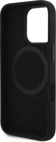 Produktbild BMW BMHMP16X23SCUK iPhone 16 Pro Max 6.9" czarny/black hardcase Silicone Cut Tricolor Lines Mag (Apple iPhone 16 Pro Max)