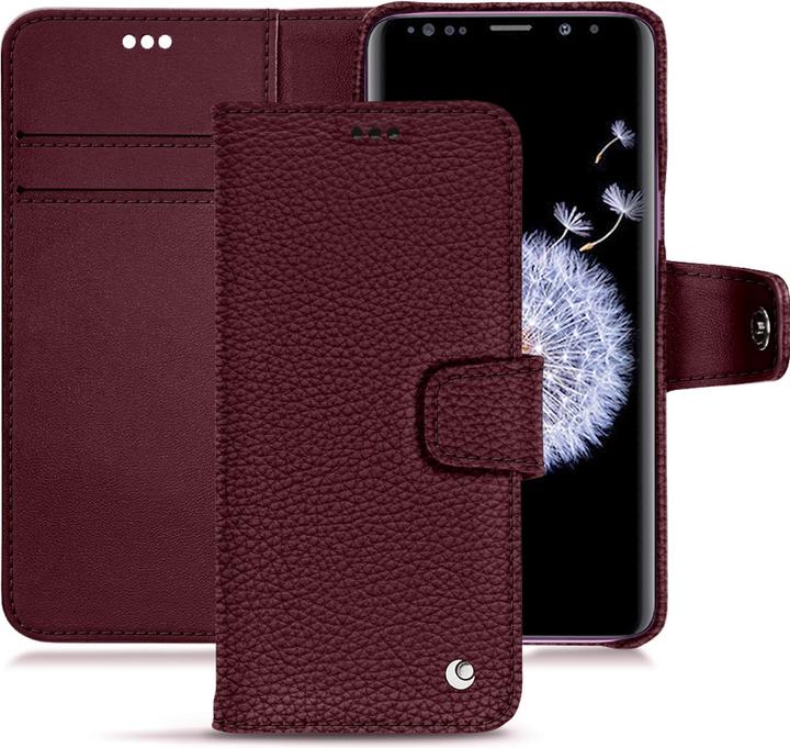 Lie de vin ( Pantone #412234 ), Marron ( Nappa - Pantone #8B4720 )