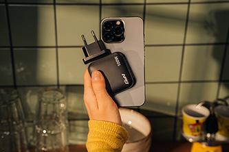 Immagine prodotto Verbatim Mini caricatore GaN (100 W, 4 porte)