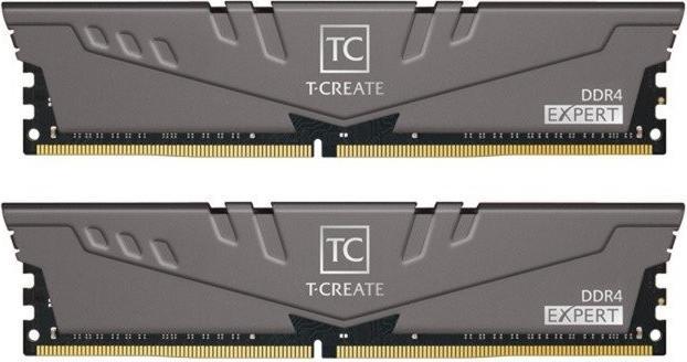 Productafbeelding Team Group DDR4 - 32GB - 3200 - CL - 16 T-Create Expert juodas Dual Kit (2 x 16GB, 3200 MHz, DDR4 RAM, DIMM 288 pin)