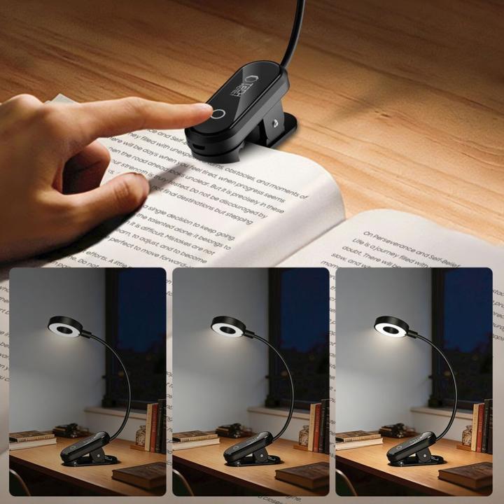 Produktbild Tech-Protect LL100 CLIP Leseleuchte Schwarz