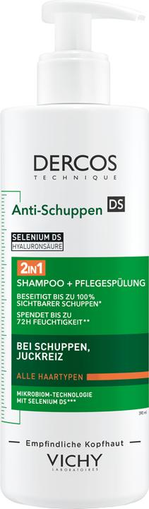 Actual product image Vichy Dercos 2in1 Anti-Dandruff (Liquid shampoo, 390 ml)